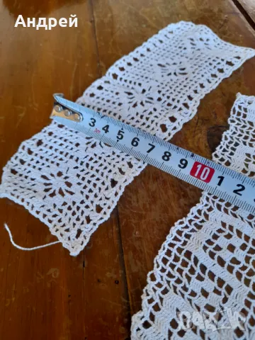 Стара дантела #23, снимка 5 - Антикварни и старинни предмети - 50130920