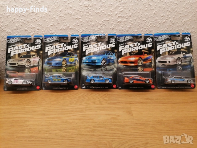 Hot Wheels Silver Series - Fast & Furious Graphic Remix