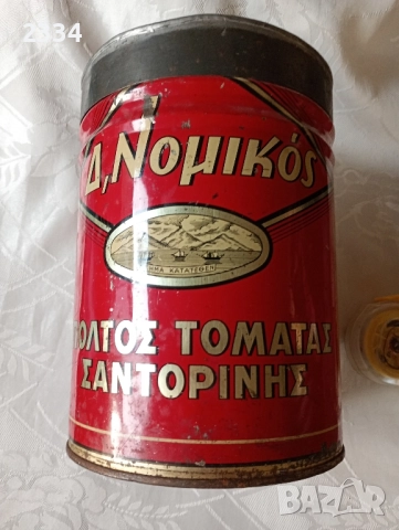 Винтидж метална кутия -1915г.