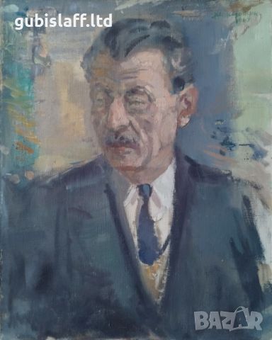 Картина, портрет, 1969 г., худ. Д. Македонски (1914-1993), снимка 1 - Картини - 46417384