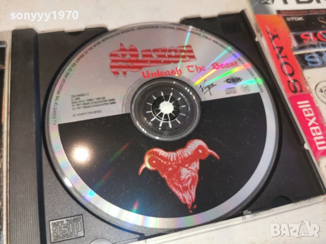 SAXON CD 0202261320, снимка 6 - CD дискове - 53321815