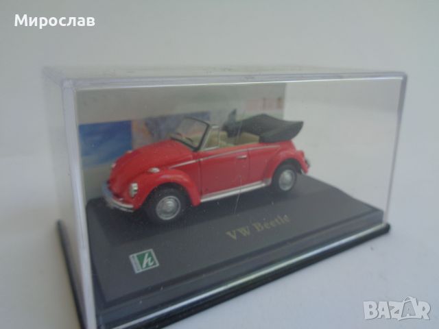  1:72 HONGWELL VW BEETLE ИГРАЧКА КОЛИЧКА МОДЕЛ , снимка 5 - Колекции - 46493003