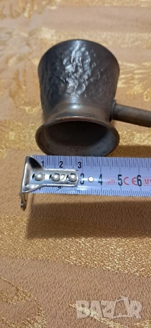 Старо малко медно джезве , снимка 9 - Колекции - 50957901