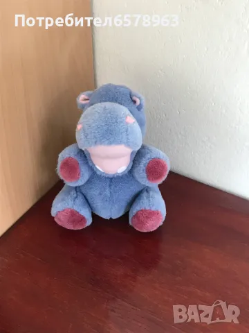 Плюшена играчка  хипопотамче, снимка 6 - Плюшени играчки - 49770231