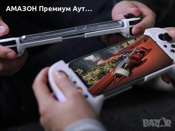 ShanWan Q13PRO Bluetooth мобилен контролер за игри iPhone/Android>Steam/Fortnite/Apex/Call of Duty, снимка 7 - Аксесоари - 46799488