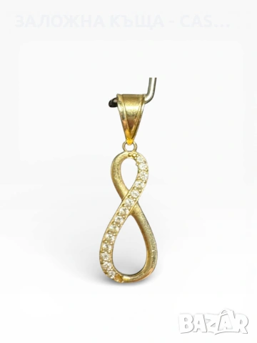 Златна висулка безкрайност 14K – 0.9 гр. | GOLD | ZLATO