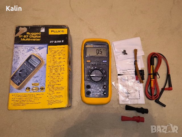 Fluke 28 II 20000 Count True RMS IP67 водоустойчив мултиметър, снимка 2 - Други инструменти - 51053711
