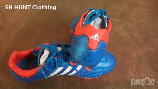 Adidas 11Core TRX FG Azul Blanco Rojo Leather Football Boots Размер EUR 40 бутонки 310-14-S, снимка 8 - Футбол - 52244725