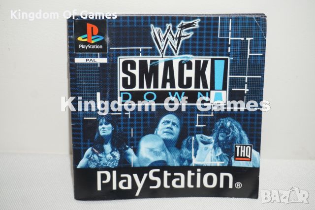 Игра за PS1 WWF SmackDown!, снимка 5 - Игри за PlayStation - 43662377