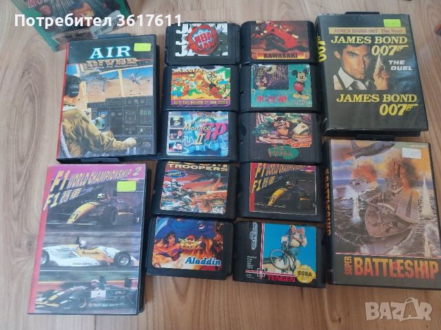 Продавам 19 броя касети, дискети за Sega Mega Drive, снимка 3 - Други игри и конзоли - 45890870