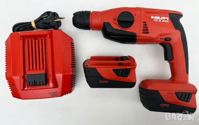 Hilti TE 2-A22 - Акумулаторен перфоратор 22V 5.2Ah