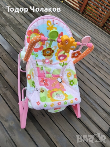 Детско столче (шезлонг) fisherprice, снимка 2 - Детски люлки - 52558518