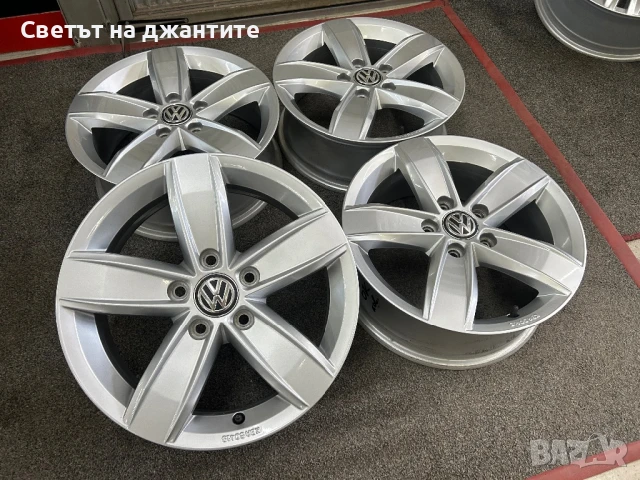 Джанти 16 5х112 VW Golf 5 6 7 Touran Caddy T Roc Audi A3 Skoda Octavia Original , снимка 2 - Гуми и джанти - 50916888
