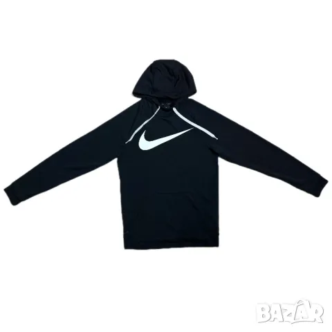 Оригинално мъжко горнище Nike Swoosh | S размер, снимка 3 - Суичъри - 49473651