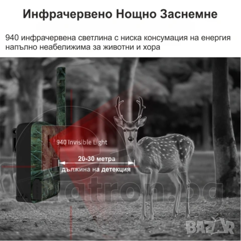 Ловна камера със соларен панел, снимка 7 - Камери - 54144505
