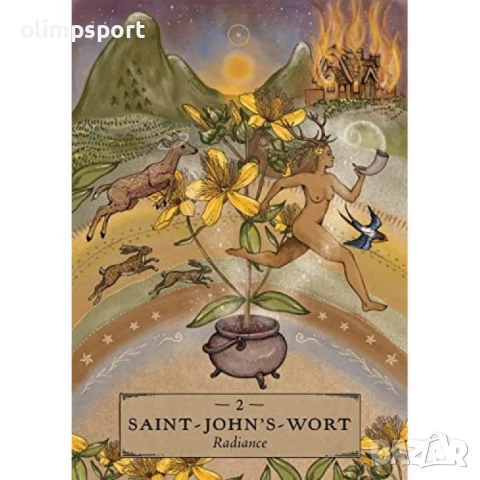 Карти Оракул Hay House Herbal Astrology Oracle, снимка 3 - Карти за игра - 51263963