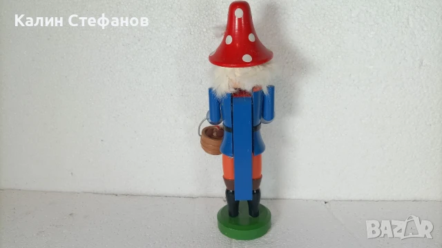 Орехотрошачка, дървена кукла, много красива, Гъбарко, снимка 4 - Колекции - 50457721