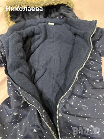 Бебешки гащеризон/космонавт H&M, снимка 4 - Бебешки гащеризони - 53112792