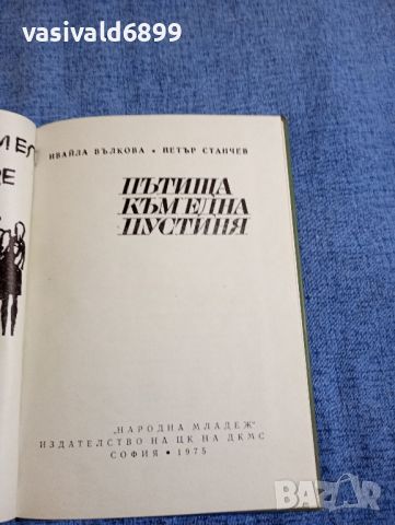 Вълкова/Станчев - Пътища към една пустиня , снимка 4 - Българска литература - 45163066