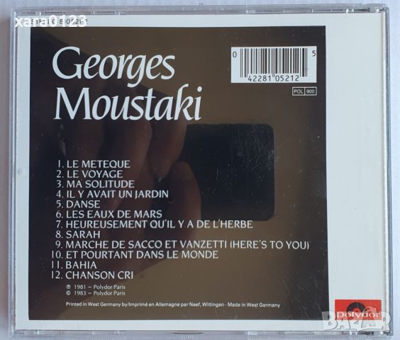 Georges Moustaki – Georges Moustaki, снимка 2 - CD дискове - 46499804