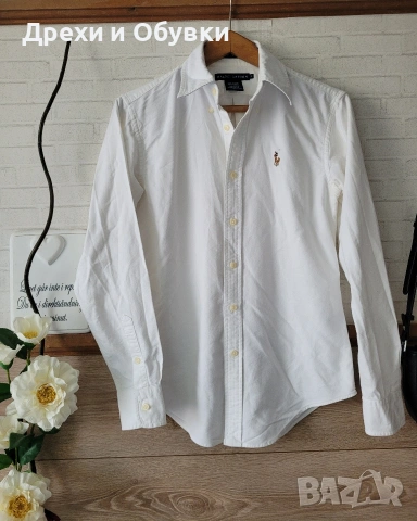 Бяла риза POLO RALPH LAUREN и дълга пола , снимка 7 - Ризи - 54154300