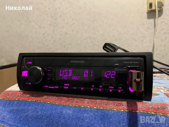 Авто Cd Kenwood Bluetooth, снимка 3 - Аксесоари и консумативи - 49437143