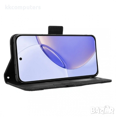 Кожен Калъф Портфейл за Realme 16 Pro+ 5G - Множество Слотове, Джоб за Банкноти, Двоен Магнит, Сваля, снимка 9 - Резервни части за телефони - 53608177