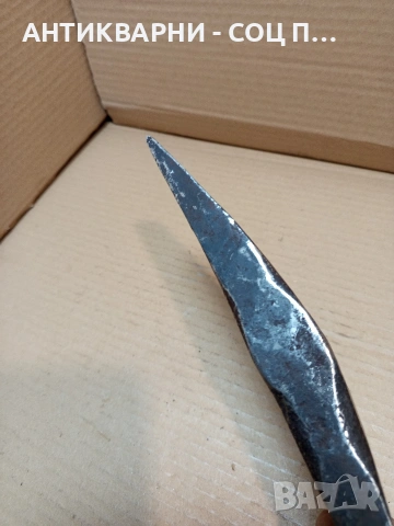 Соц Стар Ръчно Кован Каменоделски Чук 1.400кг. НОМЕР 1634., снимка 10 - Антикварни и старинни предмети - 53878902