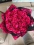 Букет от сатенени рози, снимка 1