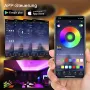 Нови LED ленти 20 м, RGB, музикален синхрон, App контрол, дистанционно и таймер, снимка 2