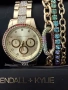Kendall + Kylie Луксозен дамски комплект часовник и гривни Gold Tone / Rainbow НОВ с кутия за дами, снимка 4