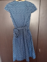 Елегантна рокля в синьо, снимка 4