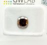 Естествен инвестиционен диамант 1.49ct. - I2/ тъмно оранжево кафяв GWLAB Сертификат, снимка 2