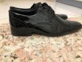 Официални мъжки обувки черен лак 45н., снимка 3