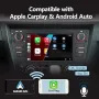 LXKLSZ Car Stereo за BMW 3 Series E90 E91 E92 E93 2005-2011 Поддържа безжична Carplay/Android Auto, снимка 4