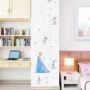 Елза и Олаф Frozen замръзналото кралство метър стена мебел детска стая лепенка самозалепващ , снимка 1