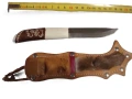 Неупотребяван,ръчно изработен Нож за лов/риболов , снимка 1