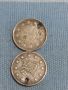Две сребърни монети Турция продупчени за НАКИТИ НОСИЯ ПРЕСТИЛКА КОЛЕКЦИЯ 26337, снимка 1 - Нумизматика и бонистика - 45956227