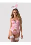 Секси костюм на зайче Bunny pink Obsessive, снимка 1