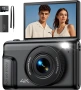 Digital Camera 4K for Photography Vlogging: 64MP Compact Photo Camera for Video 180° фотоапарат, снимка 1