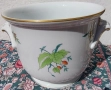 Голяма кашпа Herend - ръчно рисувана, снимка 3
