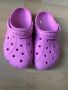 Оригинални юношески розови чехли Crocs ! 33-34 н, снимка 5