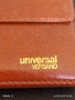 Винтидж кафяв кожен калъф за карти UNIVERSAL VERSAND за КОЛЕКЦИОНЕРИ 50533, снимка 3