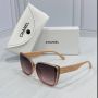 Слънчеви очила с UV400 защита с калъф и кутия Chanel Код D168 - Различни цветове, снимка 7