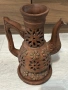 Декоративен глинен съд /ваза за сухи цветя/ свещник , снимка 2
