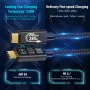 USB4 кабел, кабел Thunderbolt 5, 240 W зареждане, 80 Gbps данни, (TB5 80G 240W -2M), снимка 7