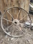 Стари метални колела 53 см, снимка 2