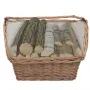 vidaXL Firewood Basket with Handle 61,5x46,5x58 cm Brown Willow(SKU:286989), снимка 2