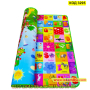 Детска постелка за игра, килим двулицев - КОД 3295, снимка 2