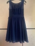 Продавам елегантна ,ефирна синя рокля , снимка 5